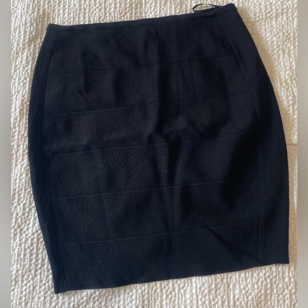 Calvin Klein Black Knee-Length Pencil Skirt